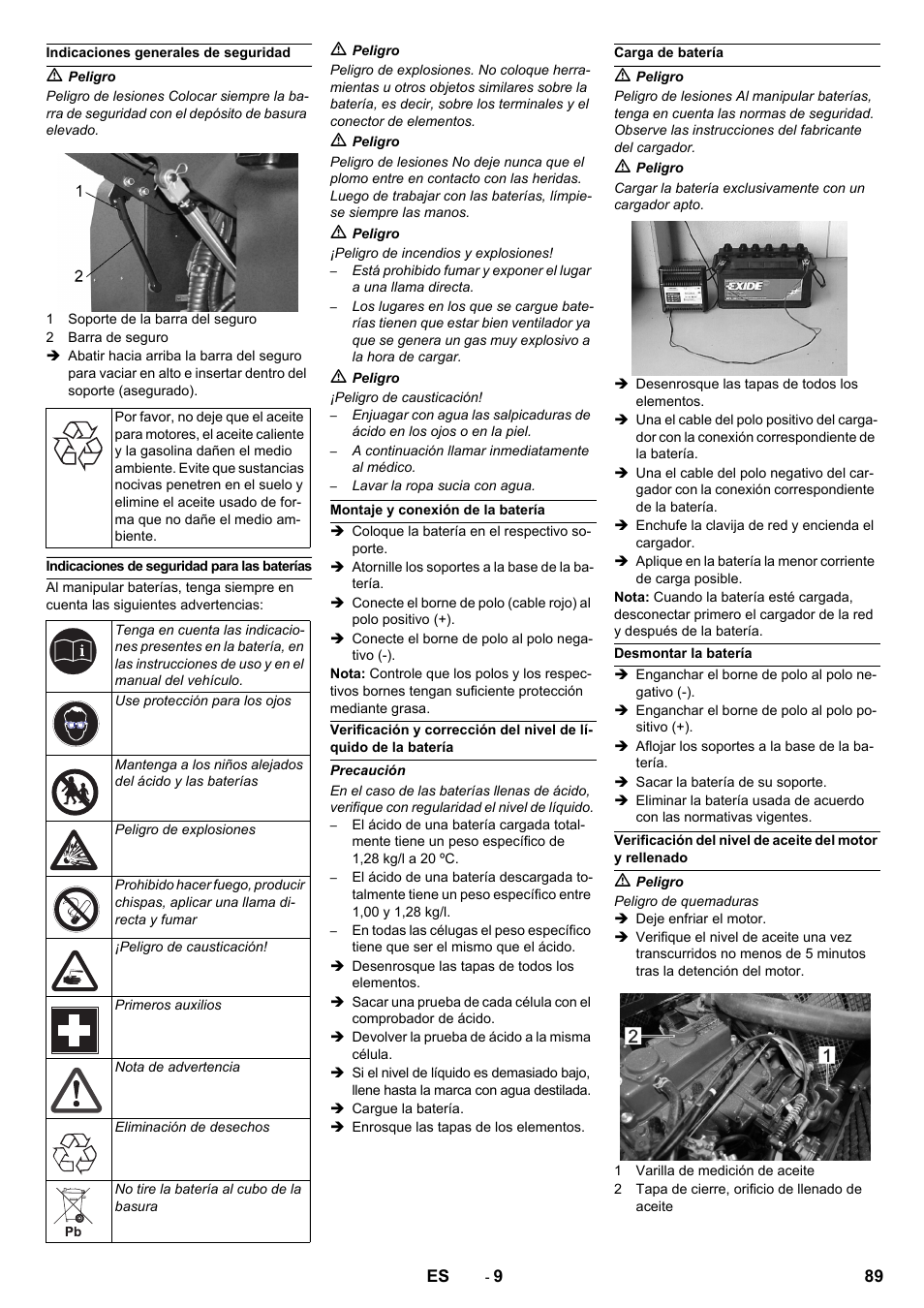 Karcher KM 150-500 LPG User Manual | Page 89 / 457