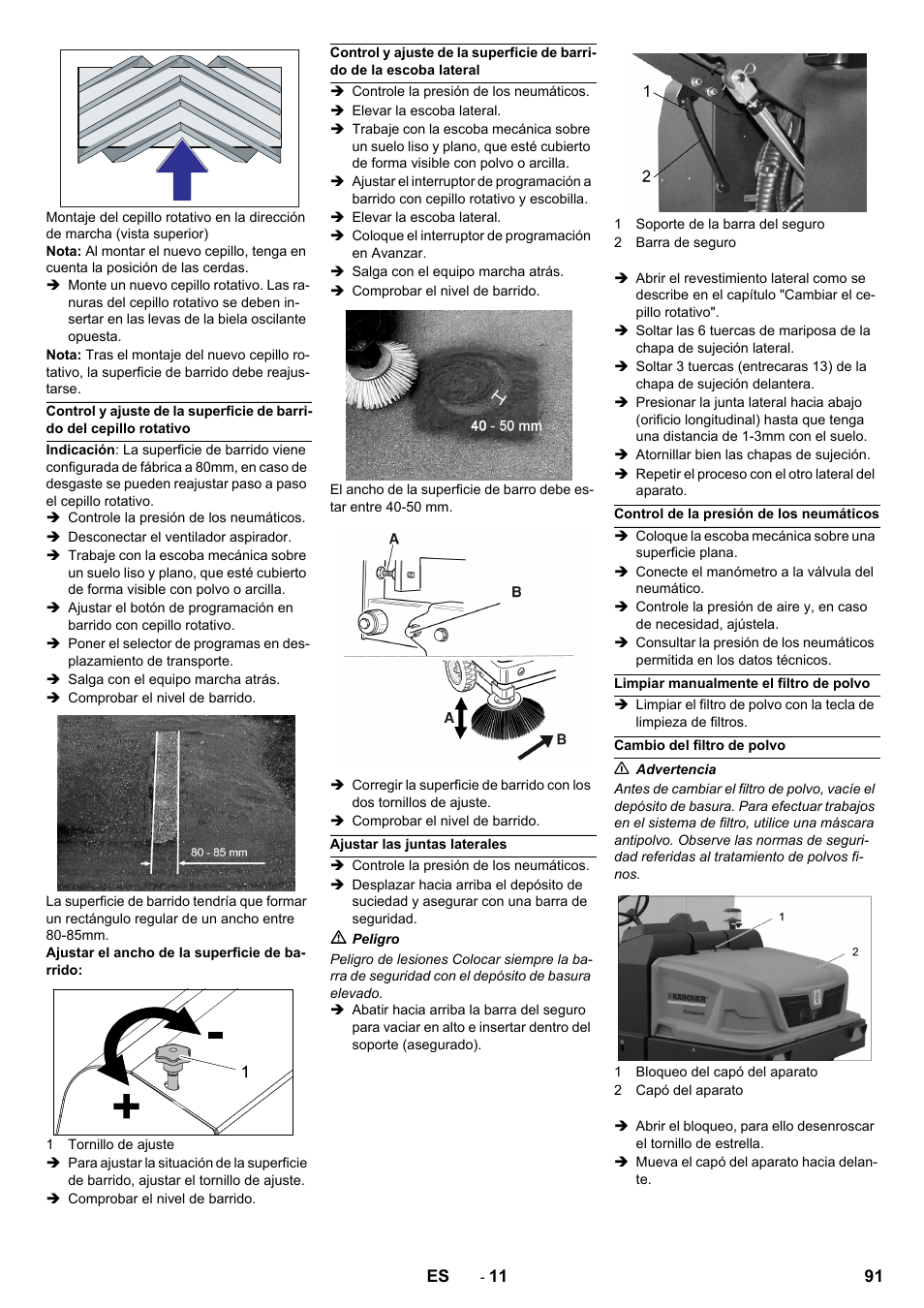 Karcher KM 150-500 LPG User Manual | Page 91 / 457