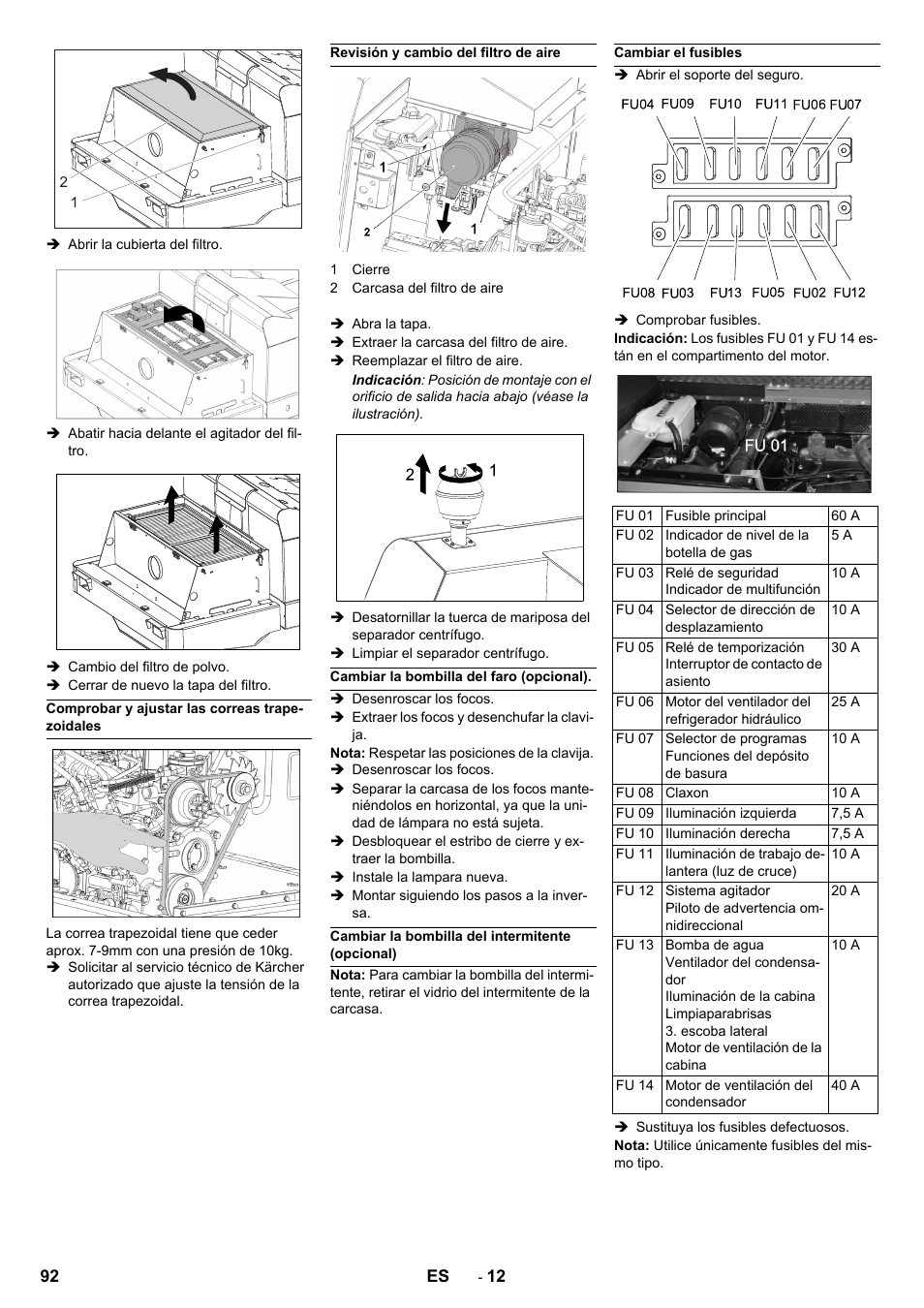 Karcher KM 150-500 LPG User Manual | Page 92 / 457