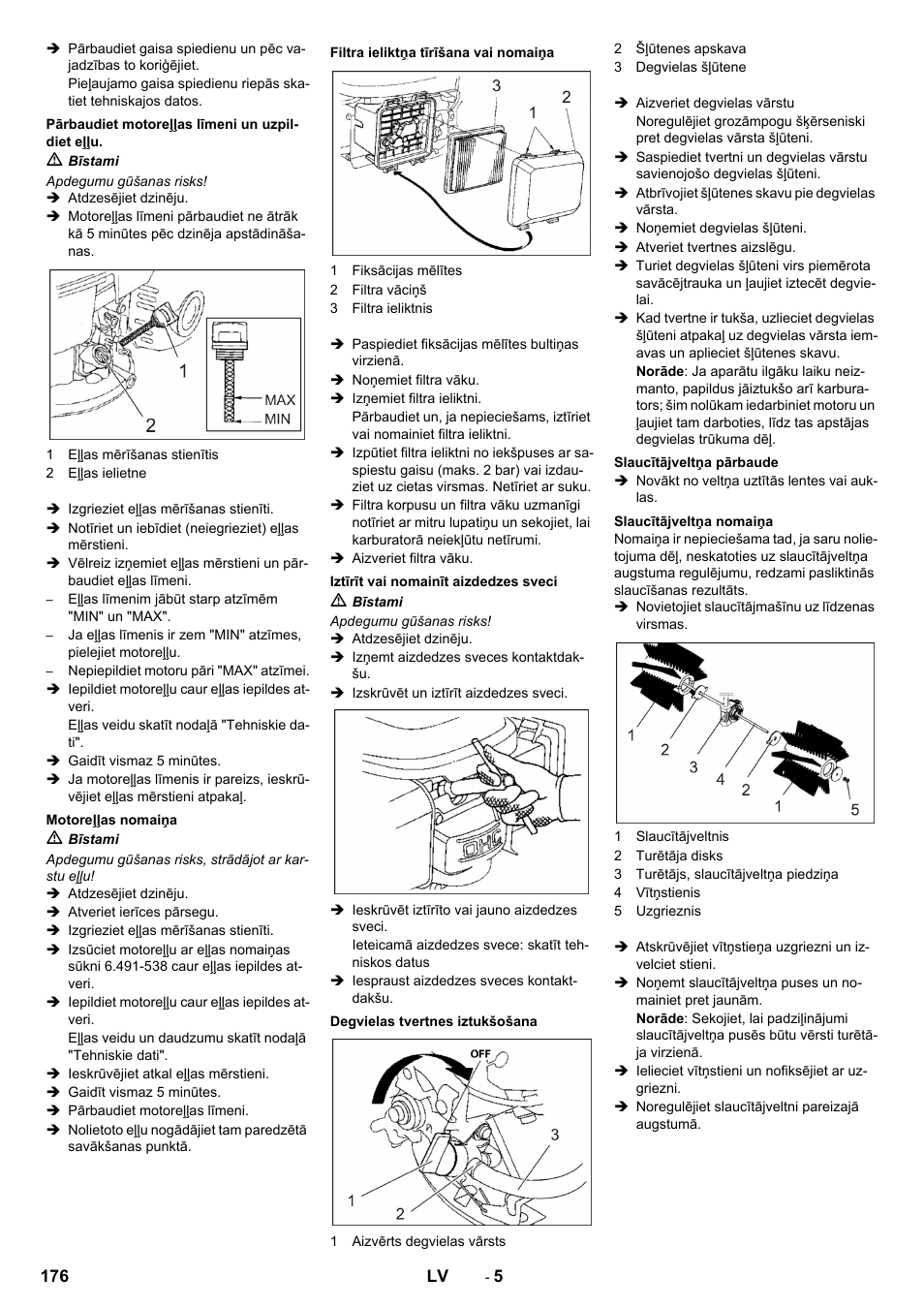 Karcher KM 80 W P User Manual | Page 176 / 196