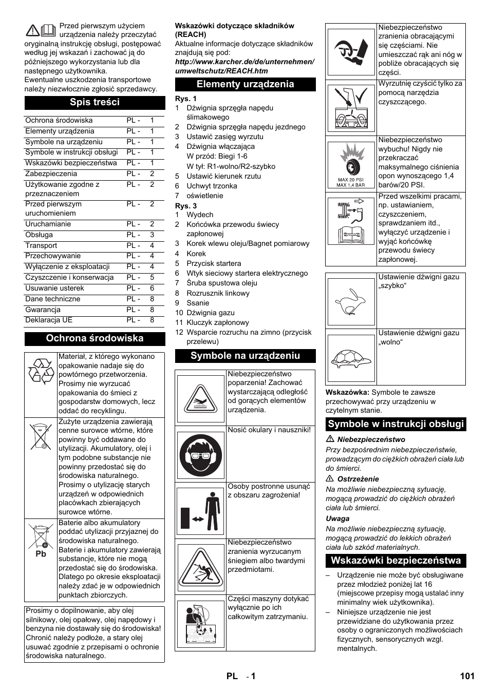 Karcher STH 8-66 User Manual | Page 101 / 128