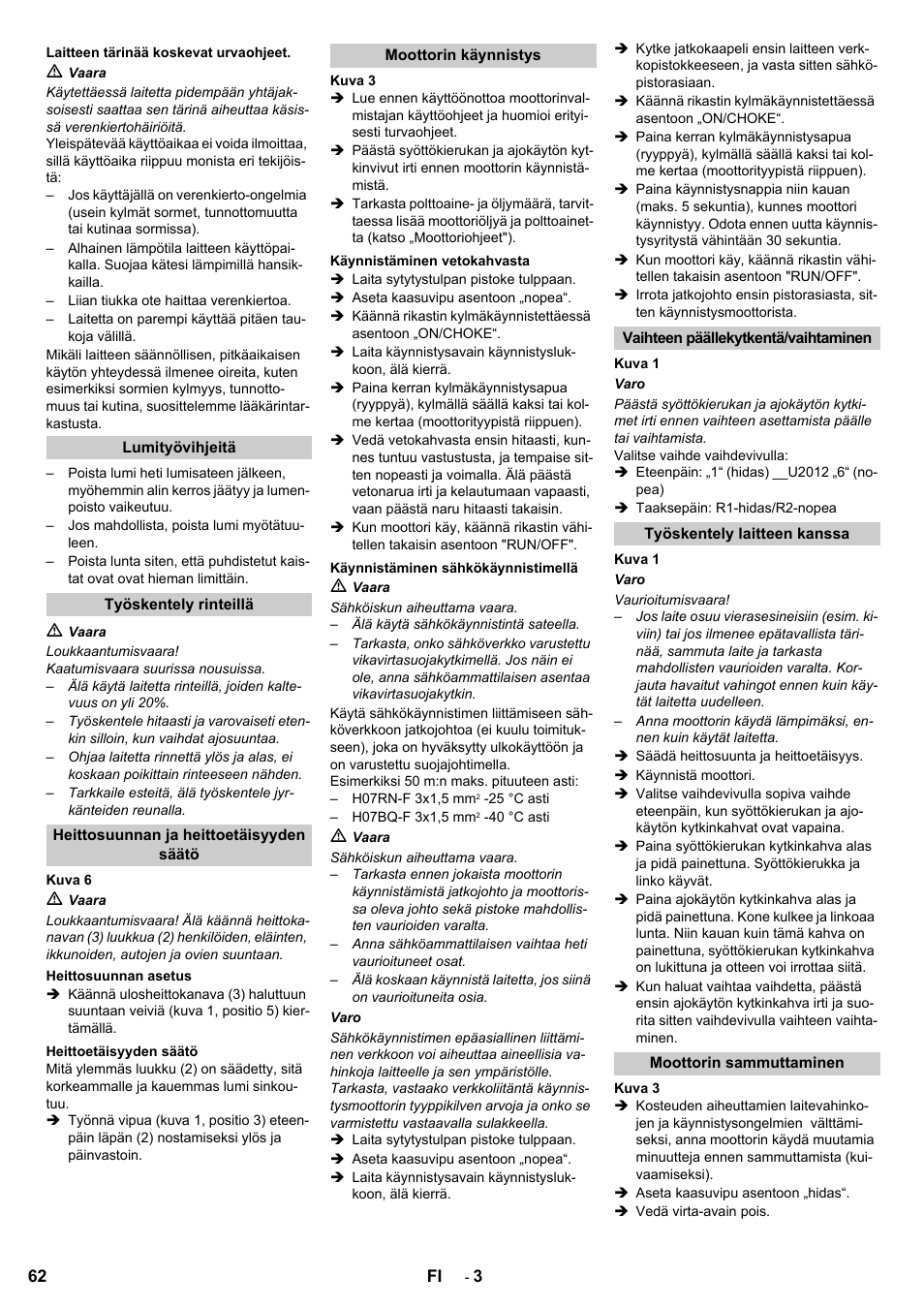 Karcher STH 8-66 User Manual | Page 62 / 128