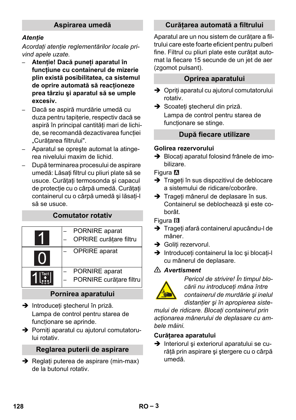 Karcher IVC 60-12-1 Tact EC User Manual | Page 128 / 188