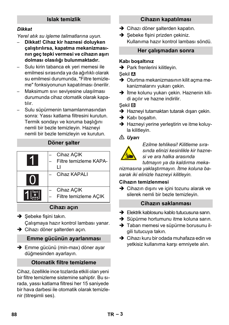 Karcher IVC 60-12-1 Tact EC User Manual | Page 88 / 188