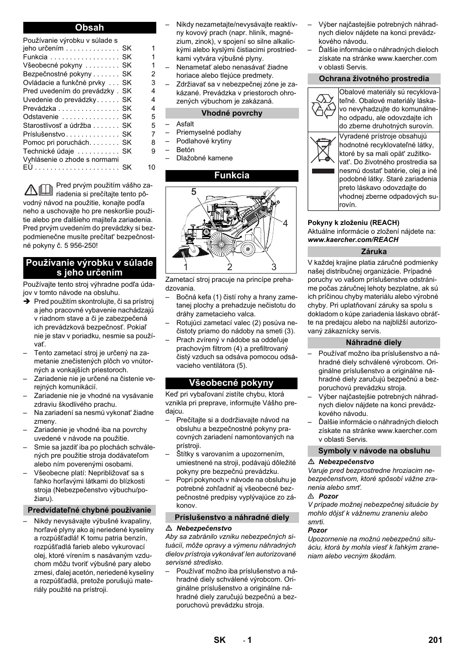 Karcher KM 75-40 W P User Manual | Page 201 / 284