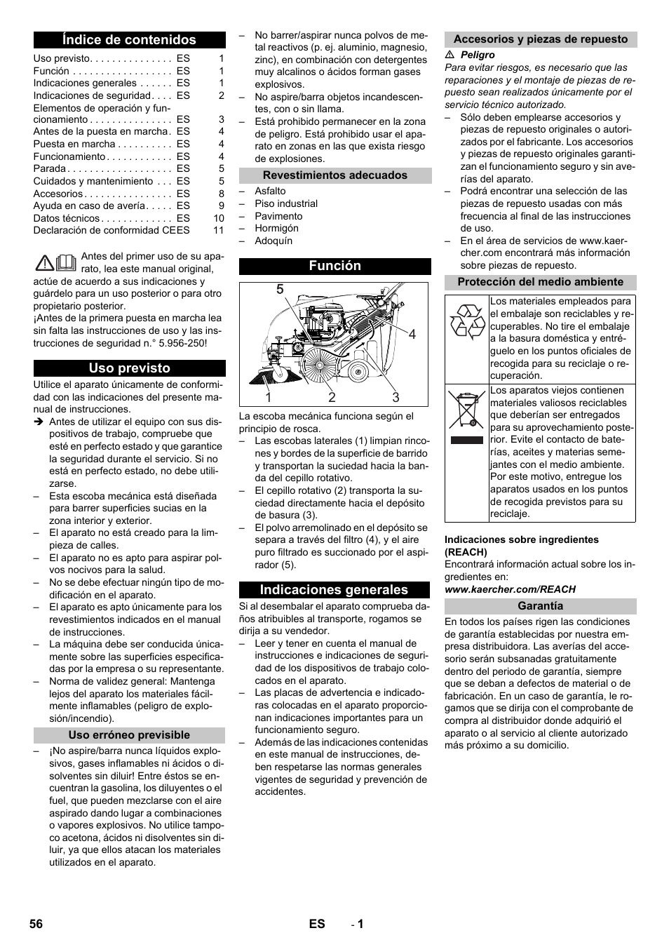 Karcher KM 75-40 W P User Manual | Page 56 / 284