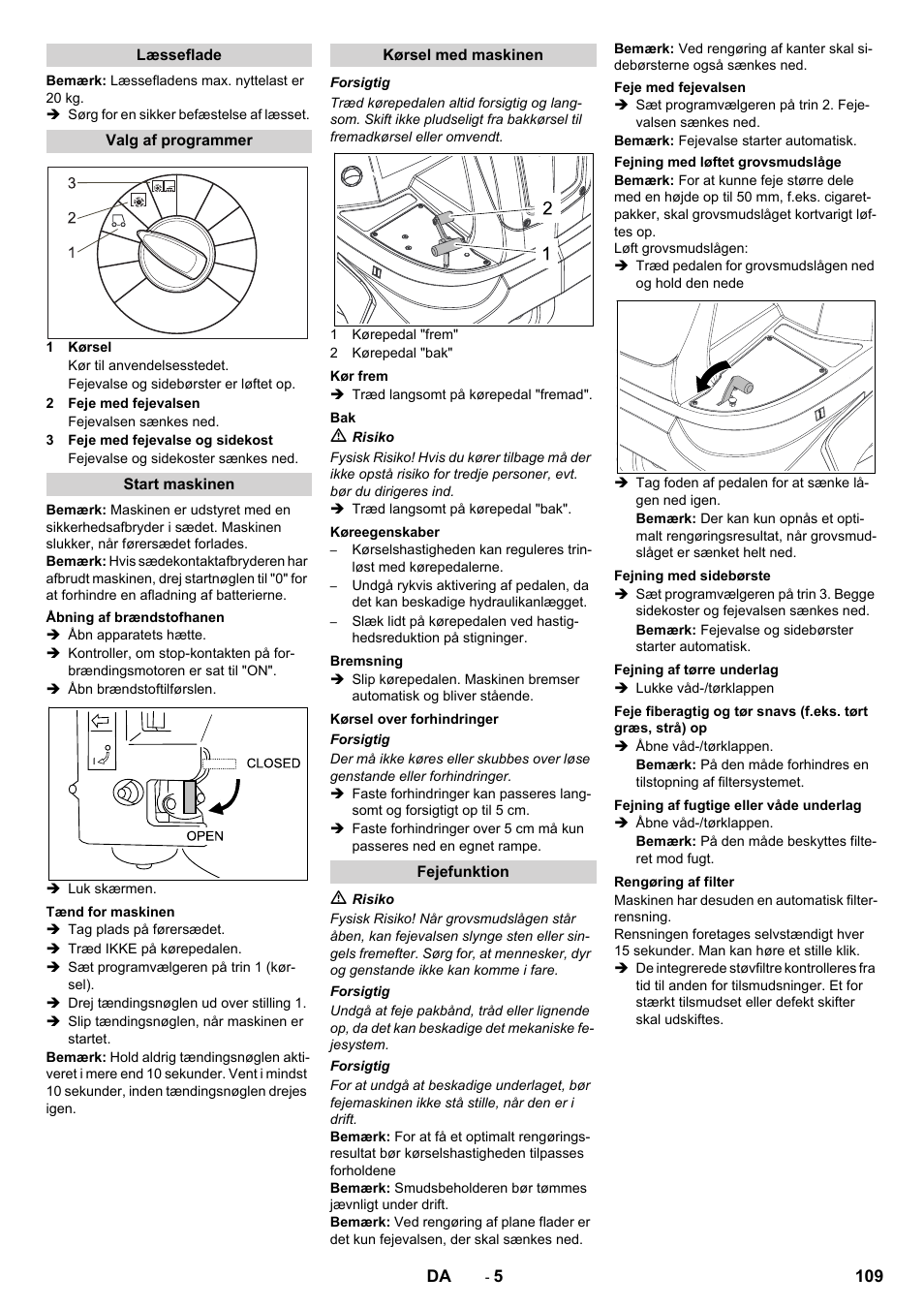Karcher KM 90-60 R P Advanced User Manual | Page 109 / 397