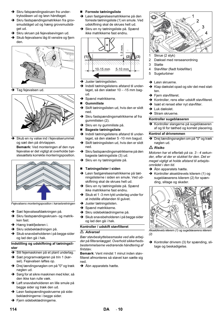 Karcher KM 90-60 R P Advanced User Manual | Page 114 / 397