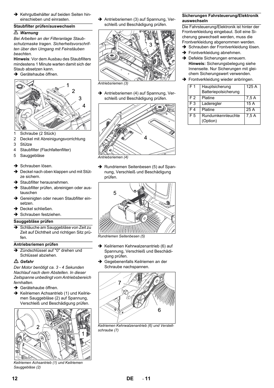 Karcher KM 90-60 R P Advanced User Manual | Page 12 / 397