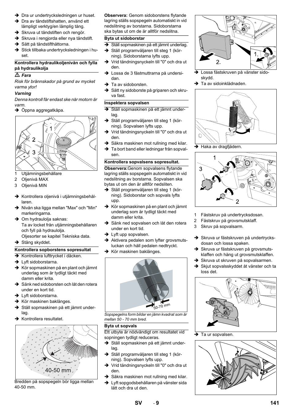 Karcher KM 90-60 R P Advanced User Manual | Page 141 / 397
