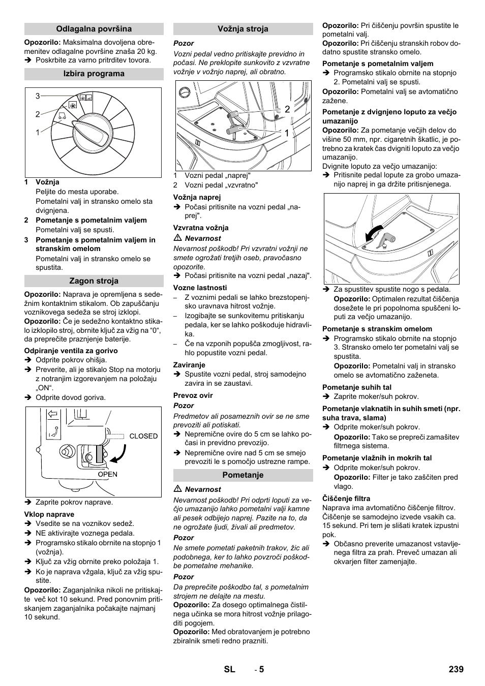 Karcher KM 90-60 R P Advanced User Manual | Page 239 / 397