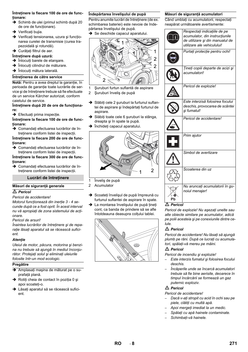 Karcher KM 90-60 R P Advanced User Manual | Page 271 / 397