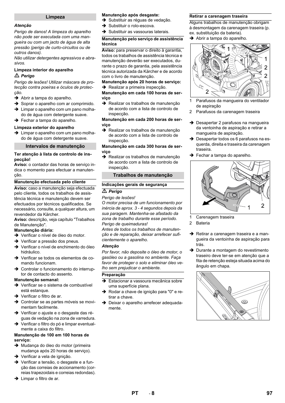 Karcher KM 90-60 R P Advanced User Manual | Page 97 / 397