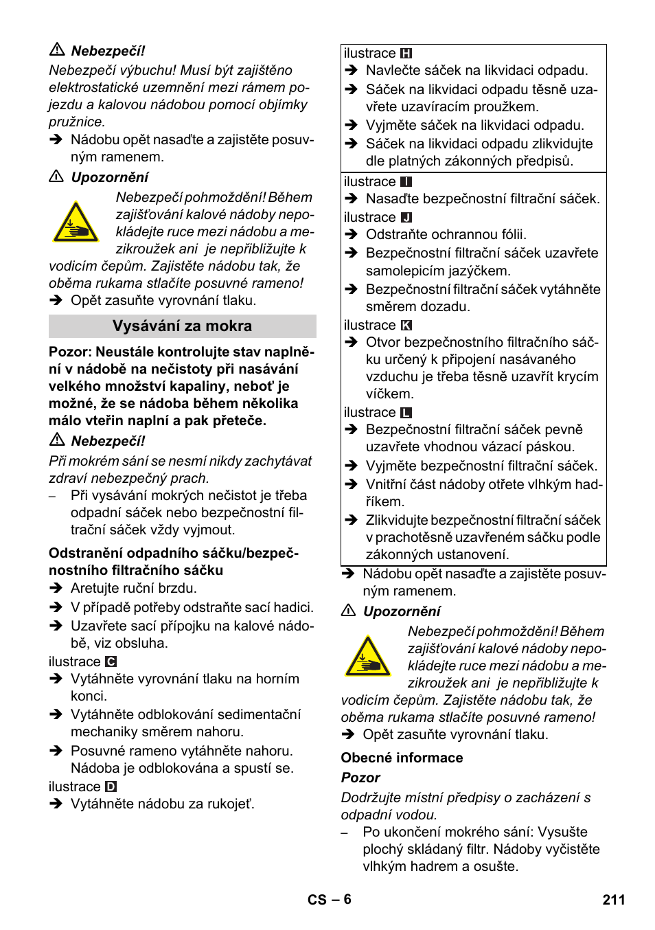 Karcher IVC 60-12-1 Ec H Z22 User Manual | Page 211 / 372