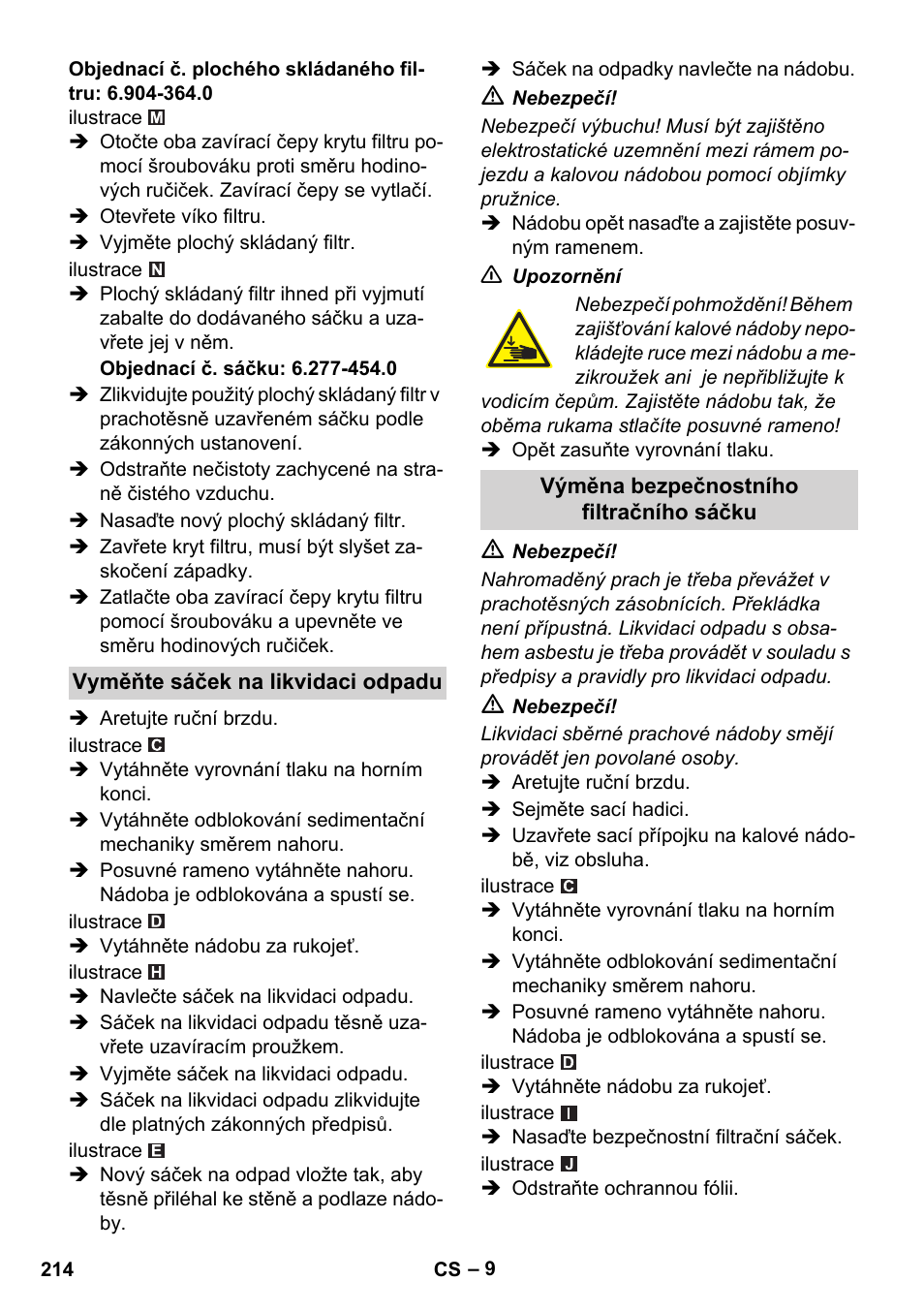 Karcher IVC 60-12-1 Ec H Z22 User Manual | Page 214 / 372