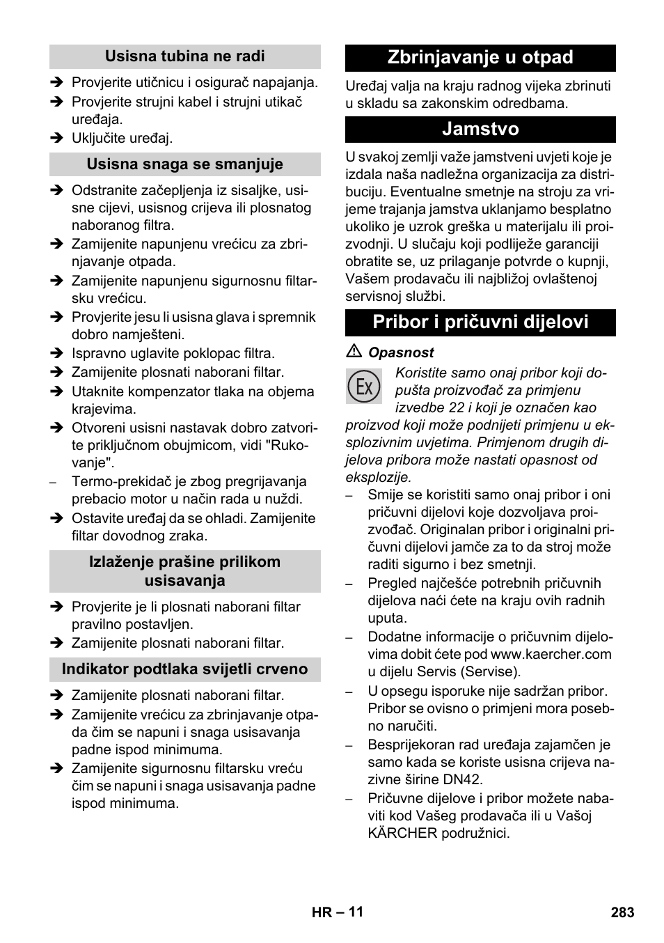 Karcher IVC 60-12-1 Ec H Z22 User Manual | Page 283 / 372