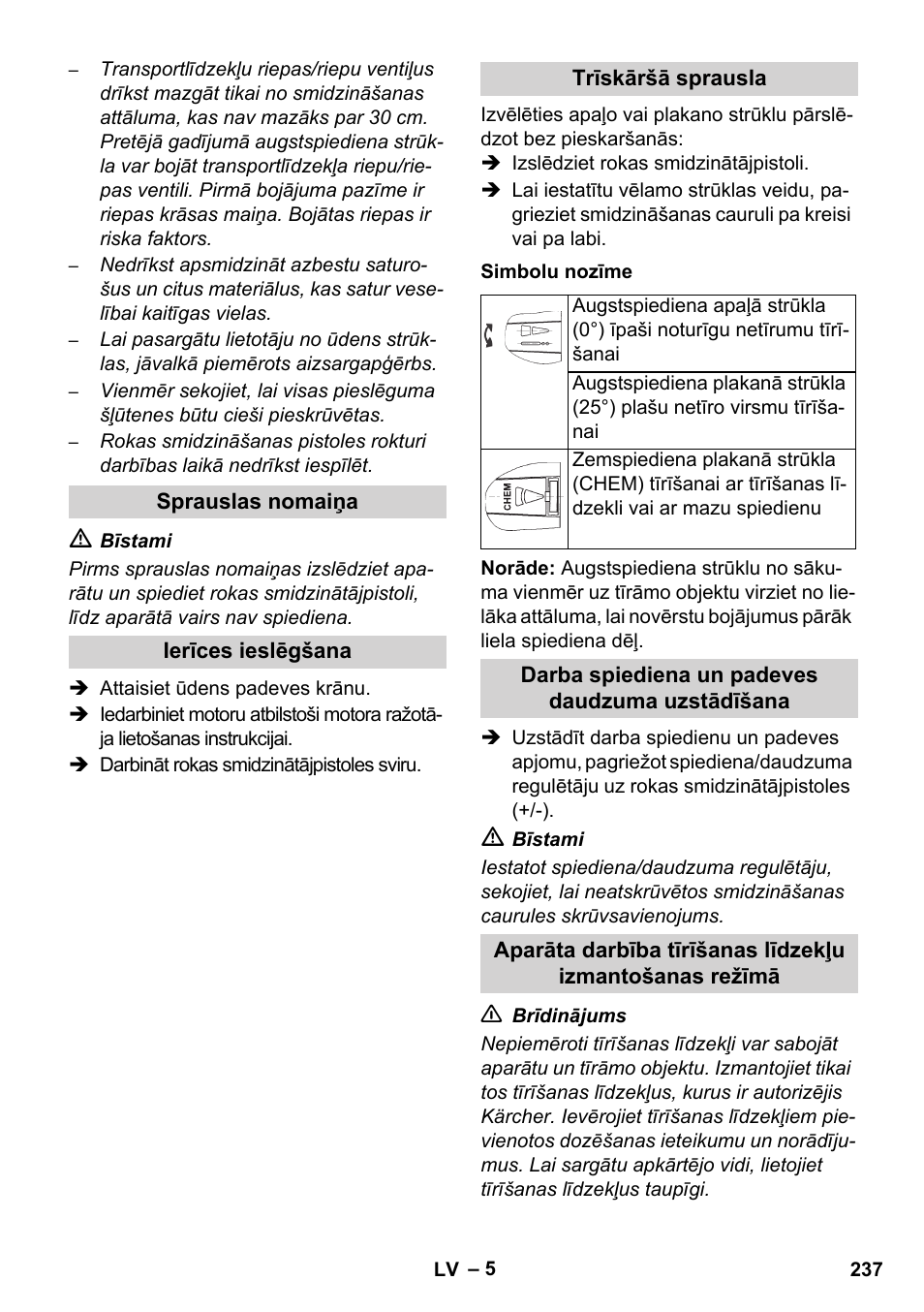 Karcher HD 1050 B User Manual | Page 237 / 270