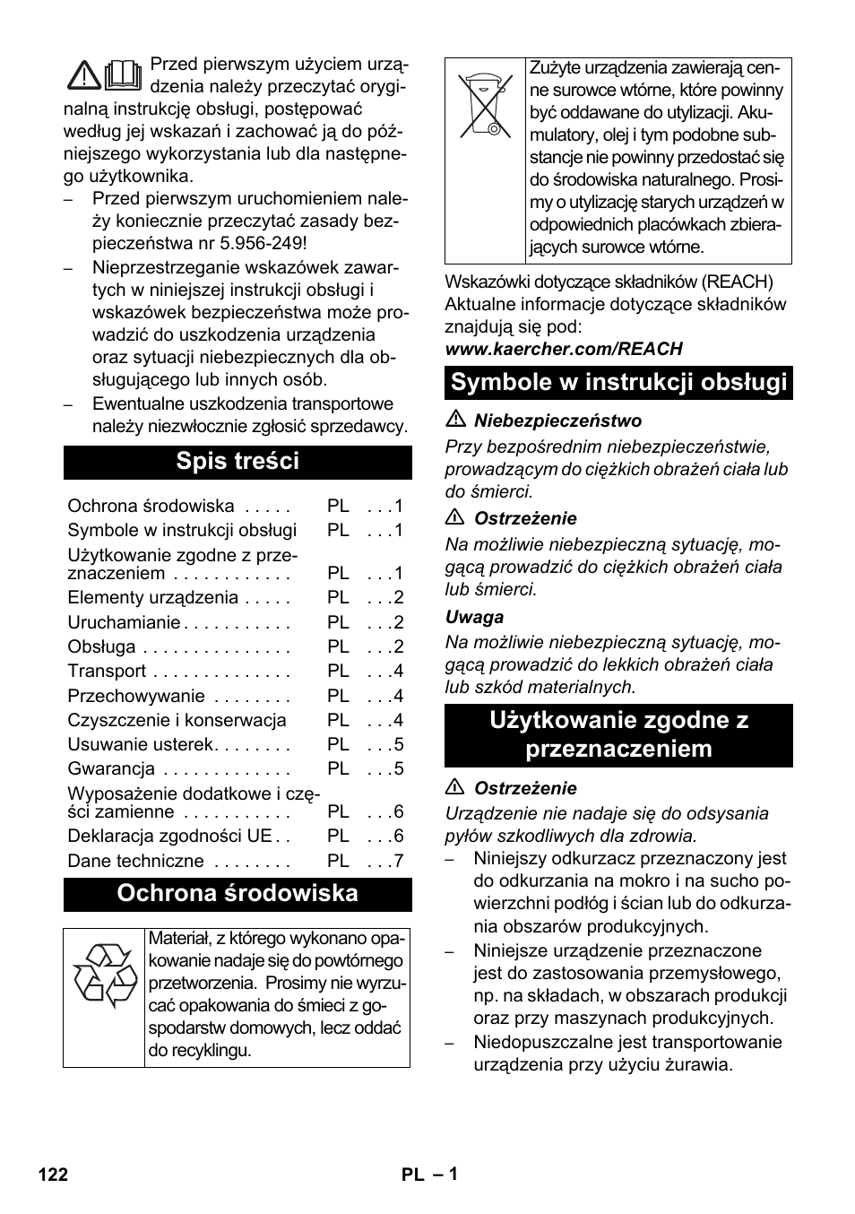 Karcher IVC 60-30 Tact User Manual | Page 122 / 192