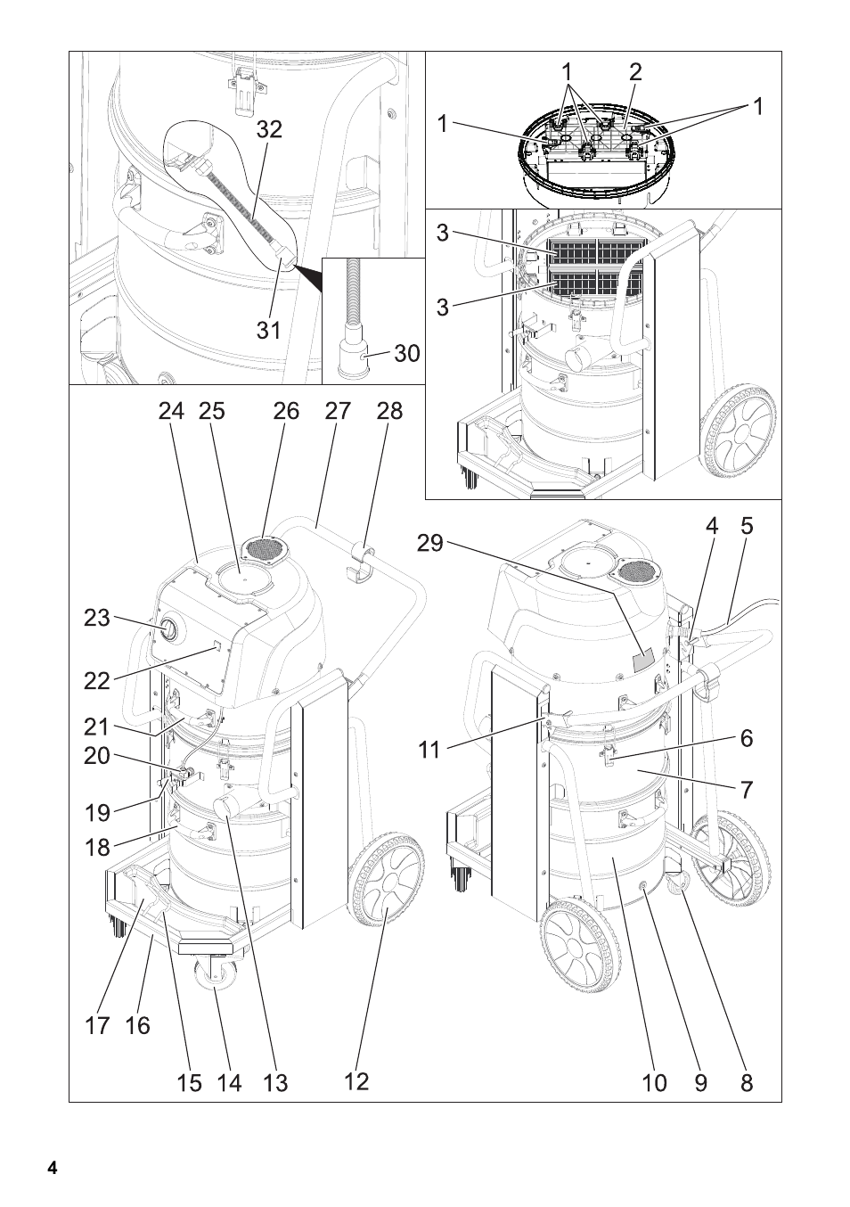 Karcher IVC 60-30 Tact User Manual | Page 4 / 192