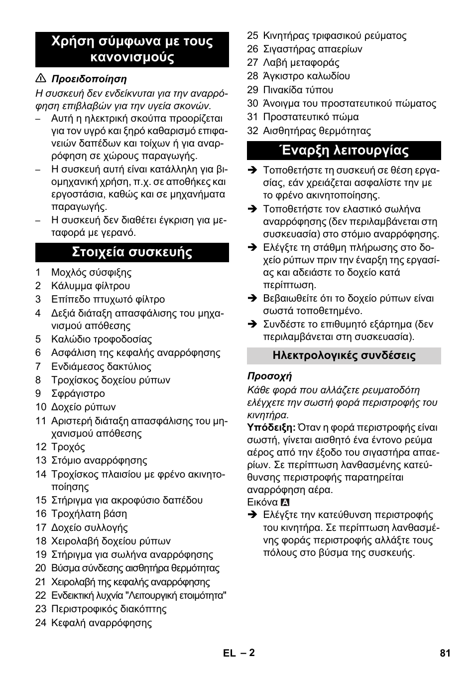 Karcher IVC 60-30 Tact User Manual | Page 81 / 192