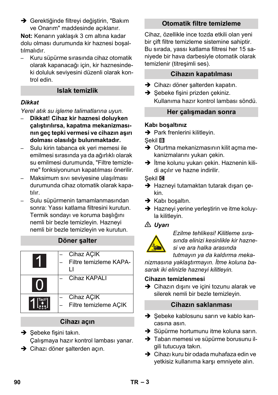 Karcher IVC 60-30 Tact User Manual | Page 90 / 192