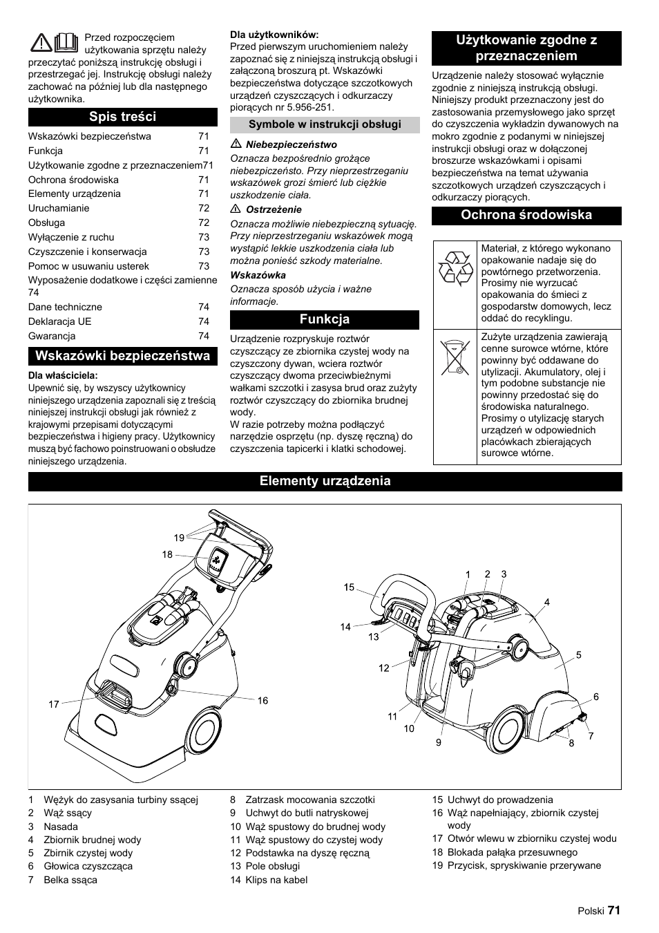 Karcher BRC 45-45 C User Manual | Page 71 / 112