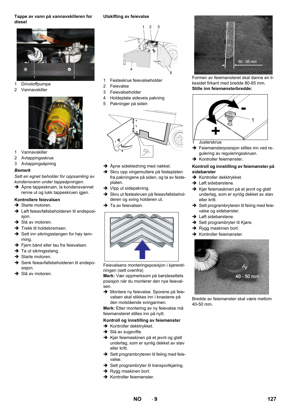 Karcher KM 170-600 D User Manual | Page 127 / 428
