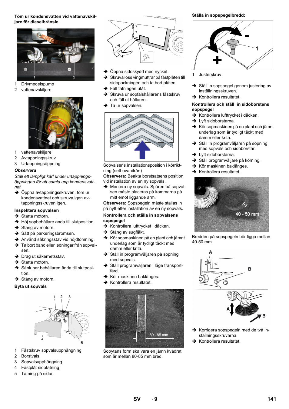 Karcher KM 170-600 D User Manual | Page 141 / 428