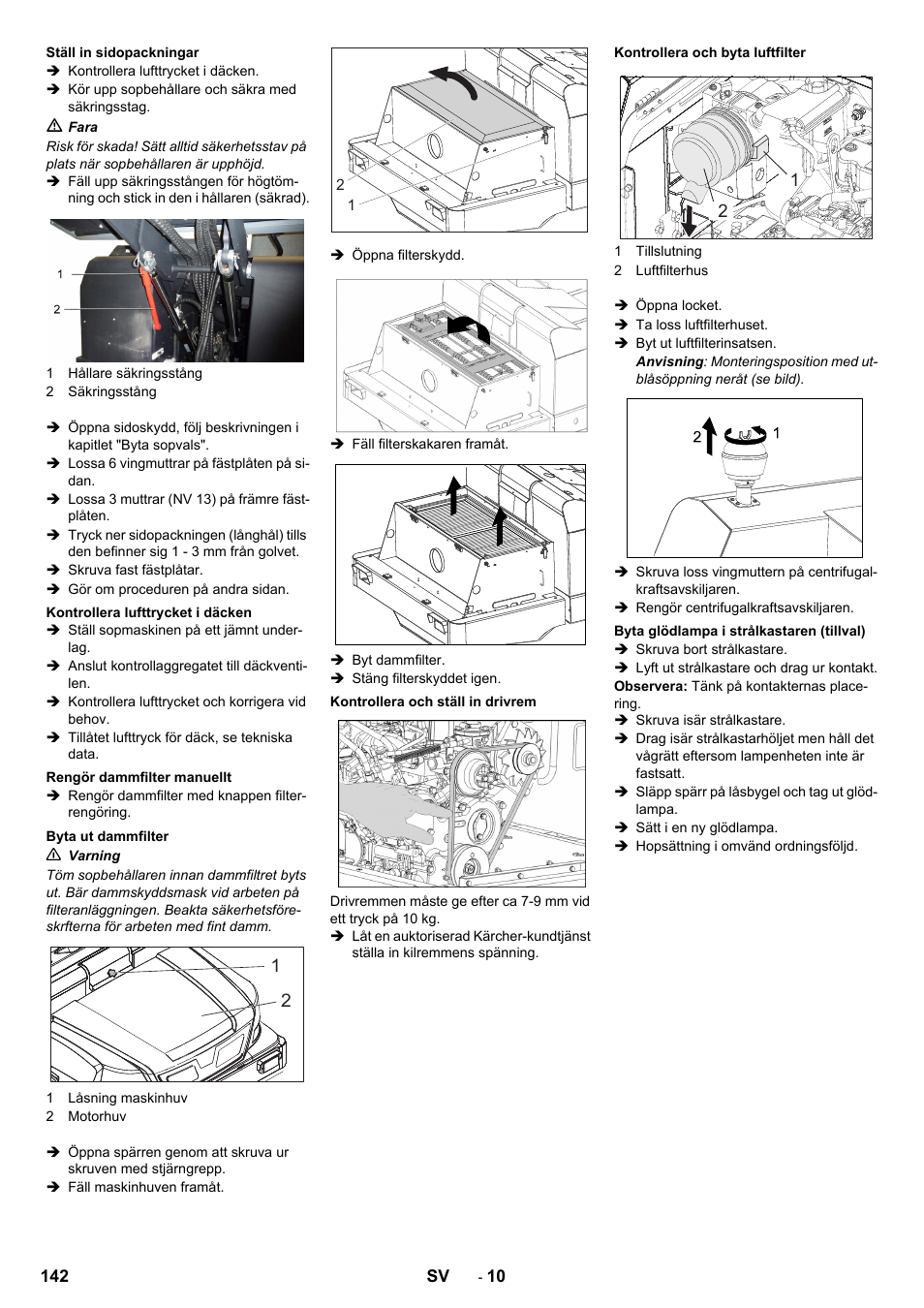 Karcher KM 170-600 D User Manual | Page 142 / 428