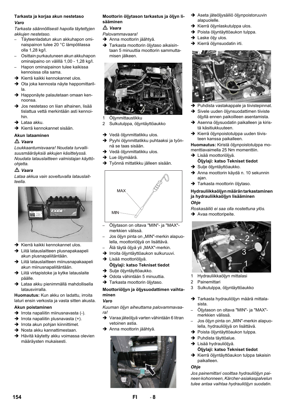Karcher KM 170-600 D User Manual | Page 154 / 428