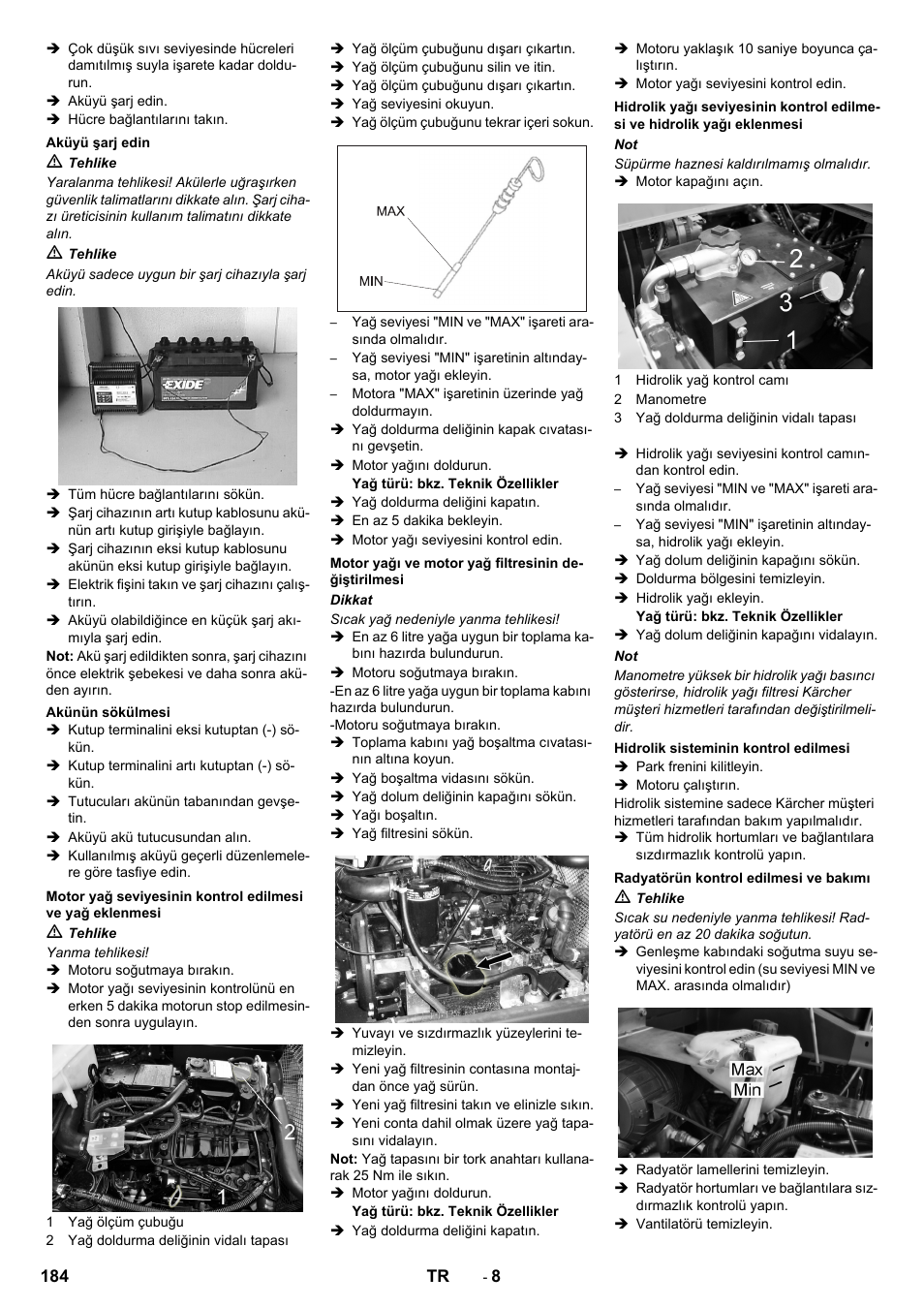 Karcher KM 170-600 D User Manual | Page 184 / 428