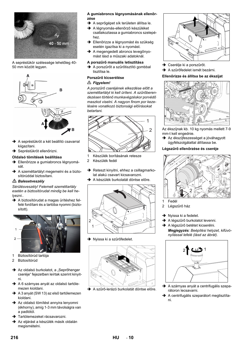 Karcher KM 170-600 D User Manual | Page 216 / 428