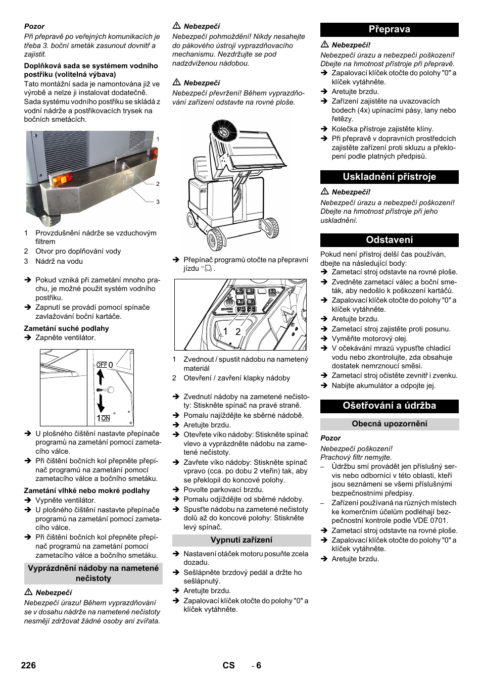 Karcher KM 170-600 D User Manual | Page 226 / 428