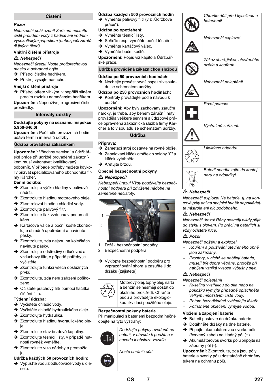 Karcher KM 170-600 D User Manual | Page 227 / 428