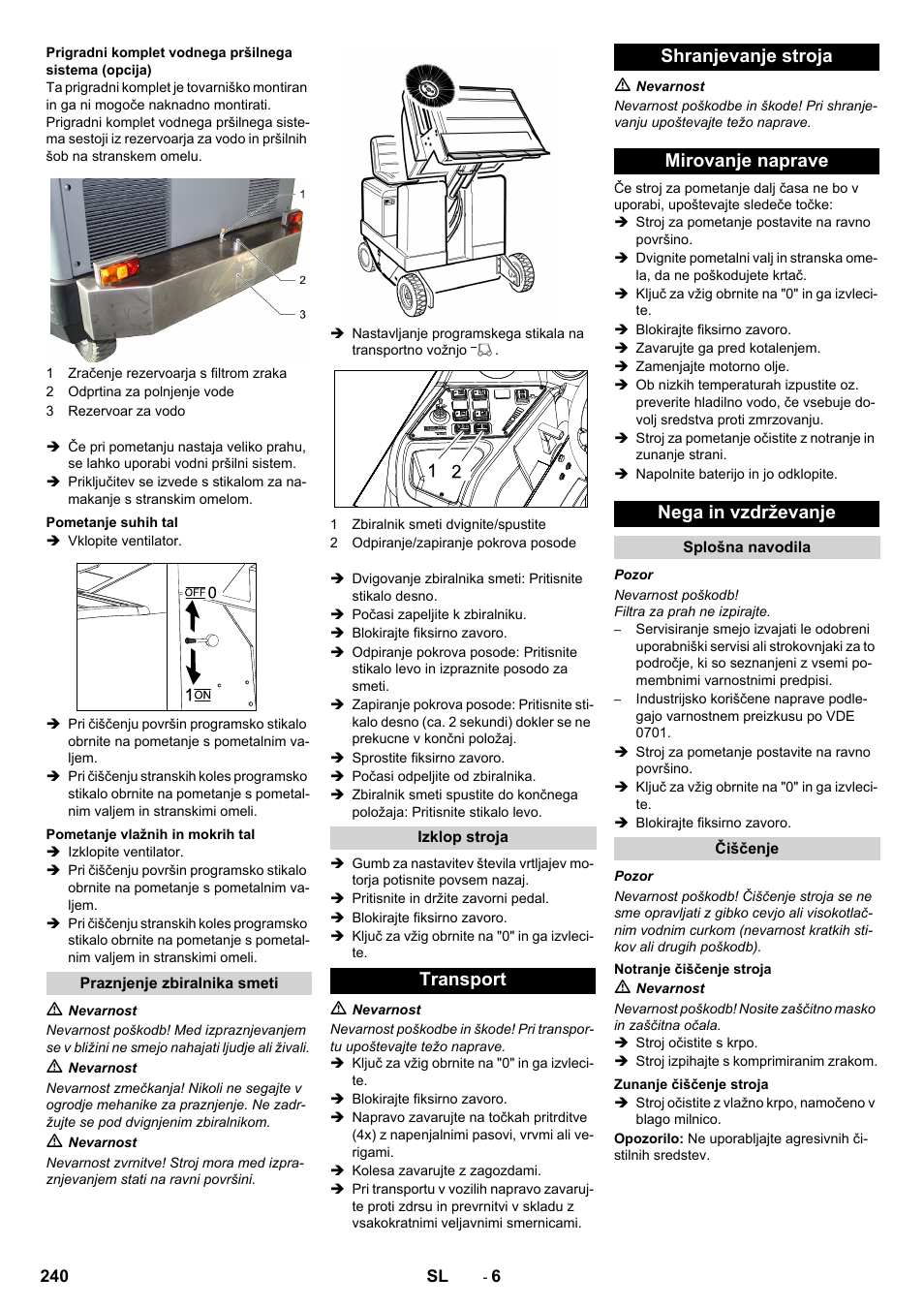 Karcher KM 170-600 D User Manual | Page 240 / 428