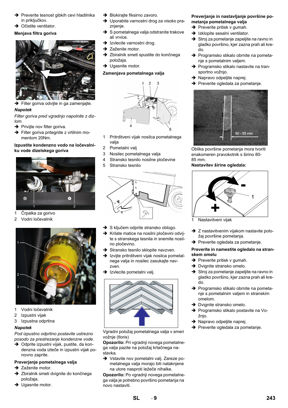 Karcher KM 170-600 D User Manual | Page 243 / 428