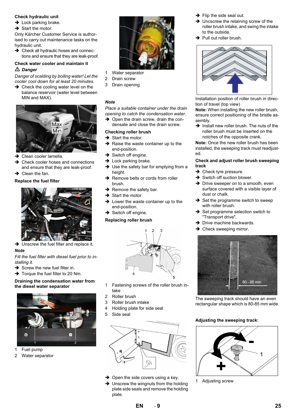 Karcher KM 170-600 D User Manual | Page 25 / 428