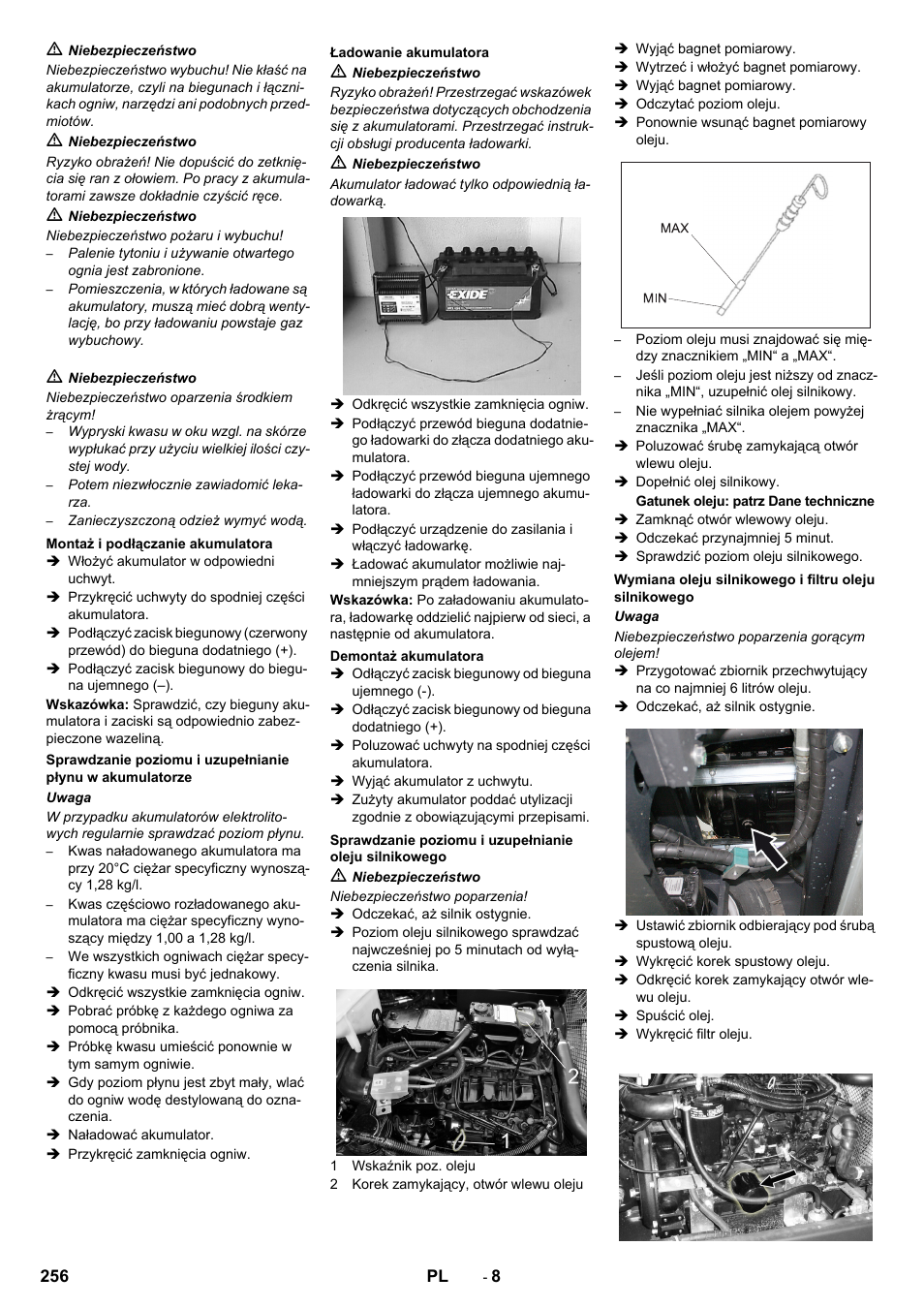 Karcher KM 170-600 D User Manual | Page 256 / 428