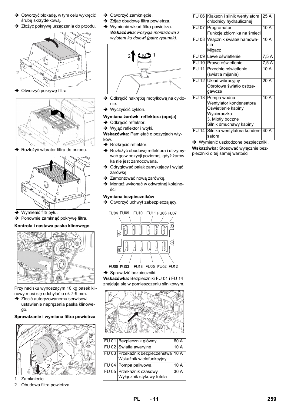 Karcher KM 170-600 D User Manual | Page 259 / 428