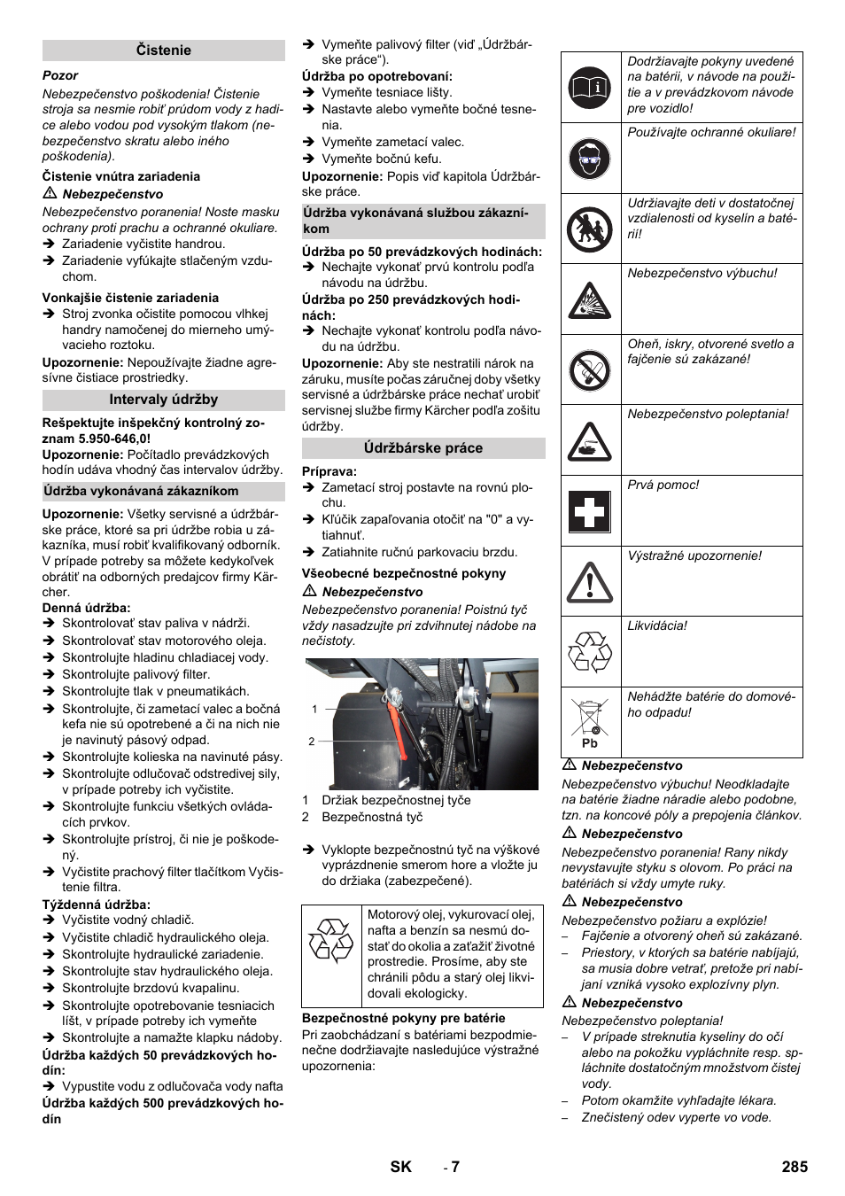 Karcher KM 170-600 D User Manual | Page 285 / 428