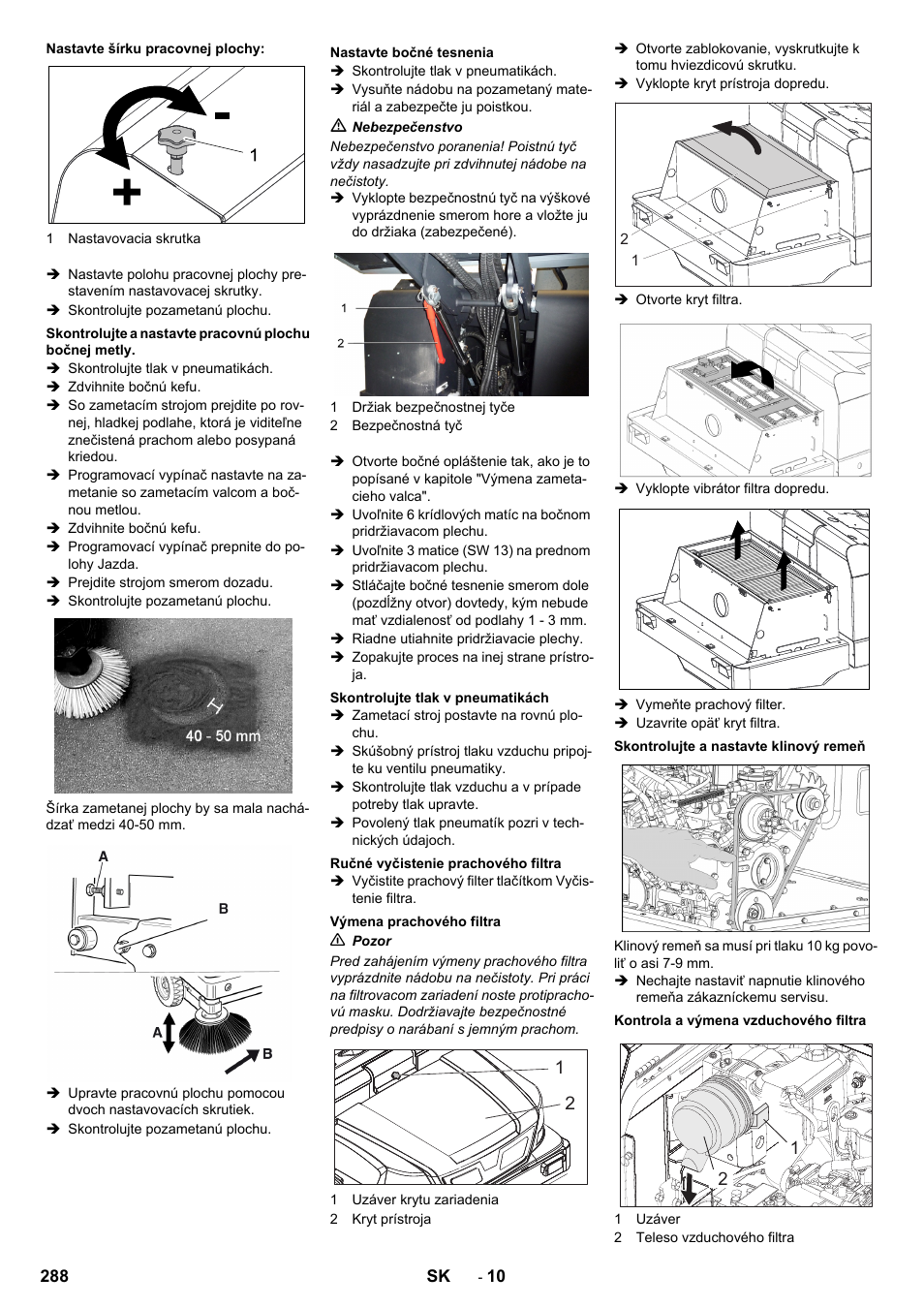 Karcher KM 170-600 D User Manual | Page 288 / 428
