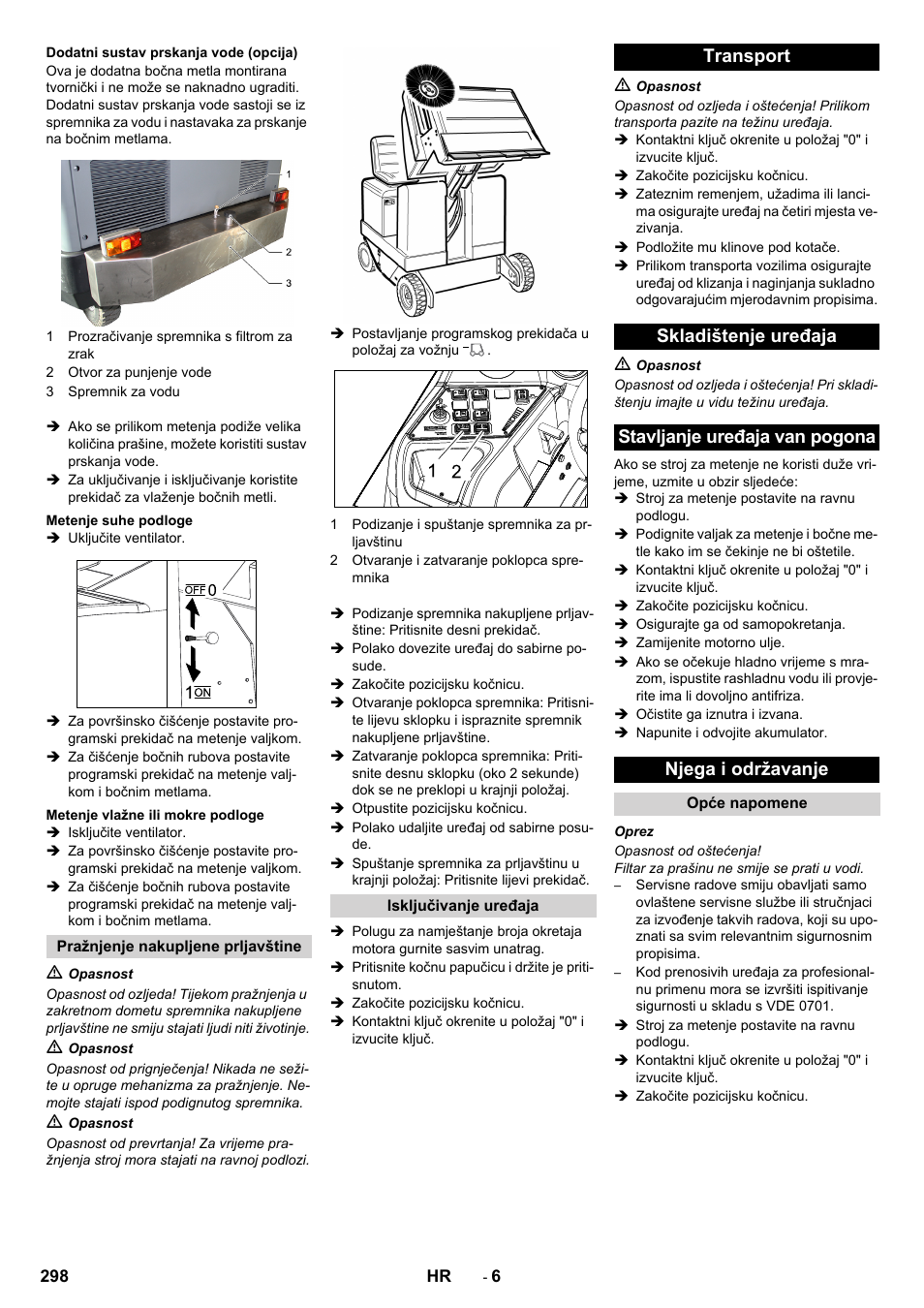 Karcher KM 170-600 D User Manual | Page 298 / 428