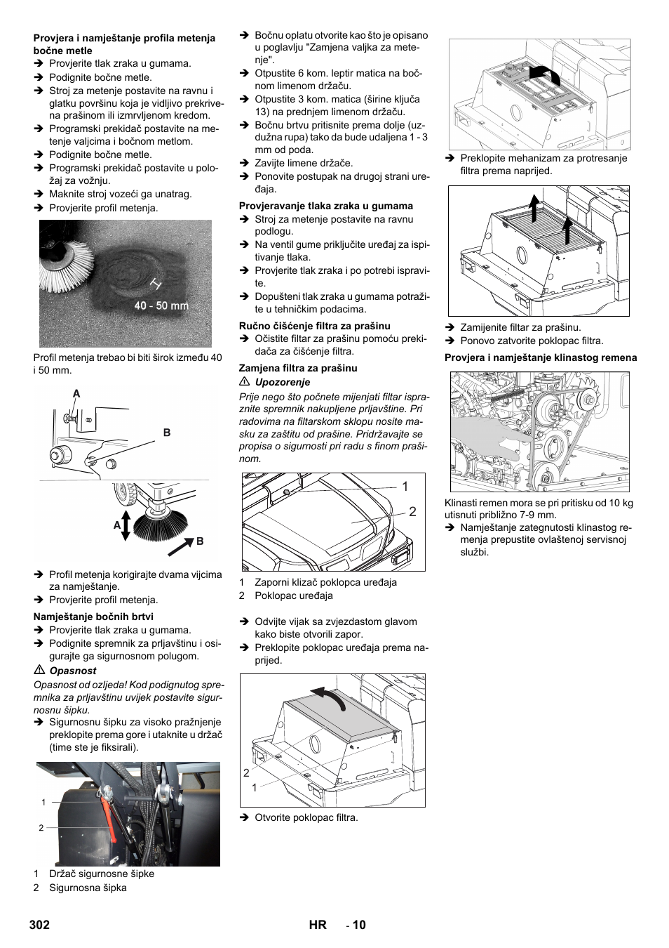 Karcher KM 170-600 D User Manual | Page 302 / 428
