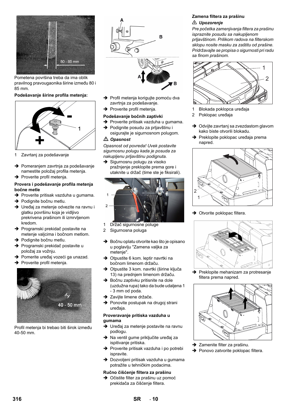 Karcher KM 170-600 D User Manual | Page 316 / 428