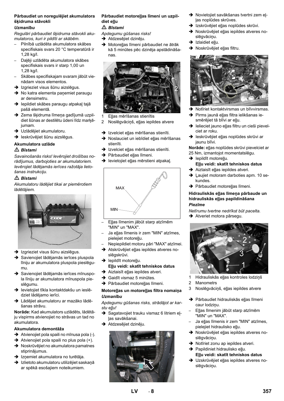 Karcher KM 170-600 D User Manual | Page 357 / 428