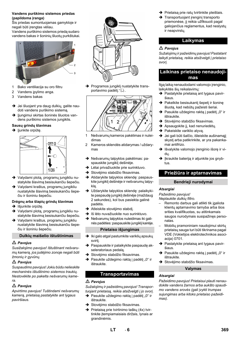 Karcher KM 170-600 D User Manual | Page 369 / 428