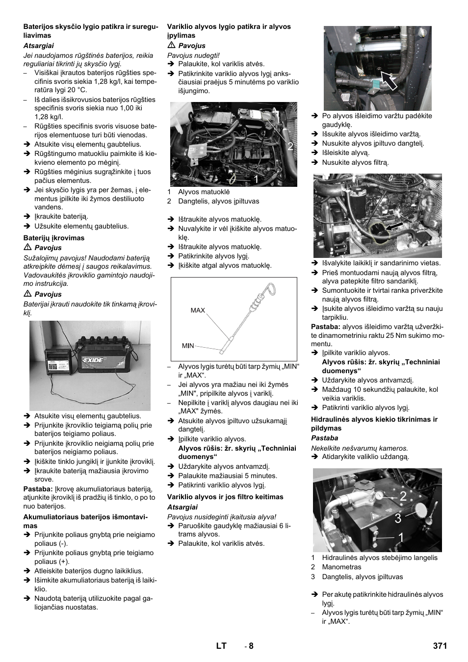 Karcher KM 170-600 D User Manual | Page 371 / 428