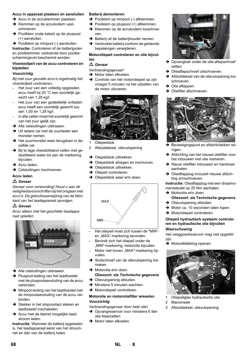 Karcher KM 170-600 D User Manual | Page 68 / 428
