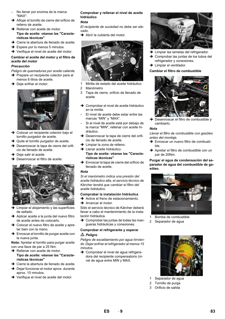 Karcher KM 170-600 D User Manual | Page 83 / 428