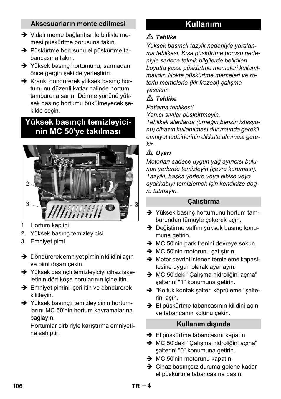 Karcher MIC 34C User Manual | Page 106 / 172